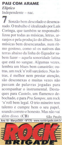 Crtica do cd Insistncia